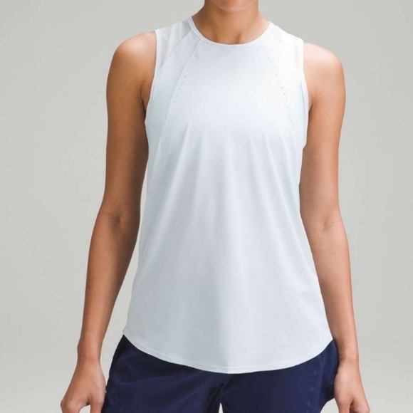 Lululemon Sculpt Tank Top Powder Blue 8/Medium EUC - Picture 1 of 10